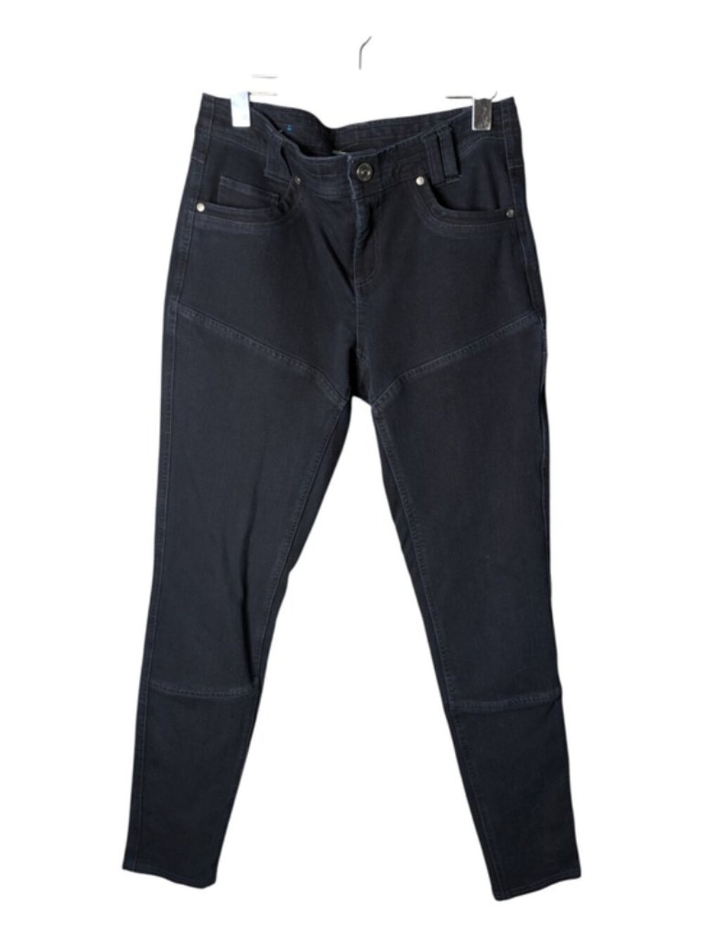 Kuhl Legendary Hiking Pants Women Size 8 Regular Blue Indigo Double Knee